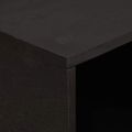 vidaXL Konferenčný stolík Čierna 80 x 50 x 40 cm Masívne mango drevo