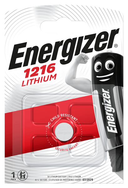 Energizer CR1216 1ks lítiová gombíková batéria EN-E300163400