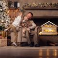 Solight 1V258 LED vianočná dekorácia adventný kalendár - horská chata