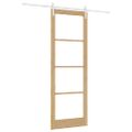 vidaXL Posuvné dvere ORKDAL Prírodná 83 x 232 cm