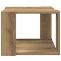 vidaXL Konferenčný stolík Artisan Dub 40x40x30 cm Konštrukčné drevo