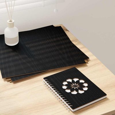 vidaXL Dekoračné panely 12 pcs Čierny dub 30 x 30 x 0,27 cm