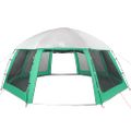 VidaXL Stan pri bazéne s odnímateľnými stenami zo sieťoviny 612x612 cm