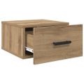 vidaXL Nočný stolík 35 x 35 x 20 cm Kompozitné drevo Remeselný dub