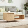vidaXL Konferenčný stolík dub sonoma 100x50x45 cm spracované drevo