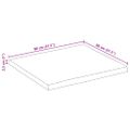 vidaXL Stolová doska 80x80x2,5 cm živý okraj masívne mango