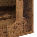 vidaXL Mačka Dom Staré drevo 51 x 30 x 42,5 cm Kompozitné drevo