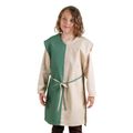 Tabard pre deti, béžovo-zelený