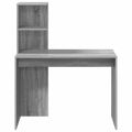 vidaXL Stôl Sivý Sonoma 102 x 50 x 124 cm Kompozitné drevo