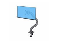 Startech Desk Mount Monitor Arm, Up To 32" Display, C-Clamp, TAA - Montážna sada (kĺbové rameno, svorka v tvare C) - pre obrazovku - plast, oceľ - čierna - veľkosť obrazovky: 17"-27" - upevniteľné na stôl - kompatibilný s TAA
