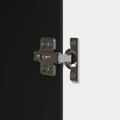 vidaXL Servírovacia skriňa Čierna 66 x 34,5 x 89,5 cm Kompozitné drevo
