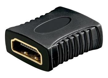 PremiumCord Adapter HDMI - HDMI, F/F, pozlátené