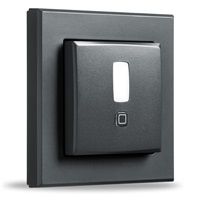 Homematic IP PIR detektor pohybu - pre 55 mm rámček, vnútorný, antracit - HmIP-SMI55-A