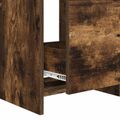 vidaXL Skriňa pod umývadlo do kúpeľne Dymový dub 78,5 x 37,5 x 81 cm