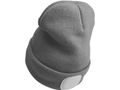 Čiapka s čelovkou 180lm, nabíjacia, USB, univerzálna veľkosť, bavlna/PE, svetlo šedá SIXTOL