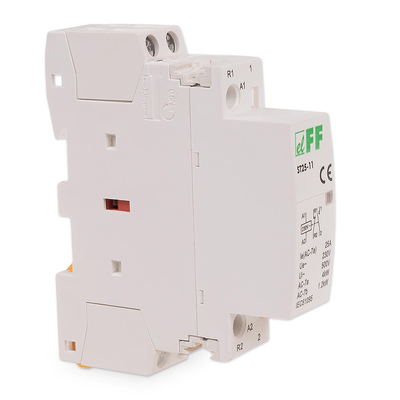 Stykač F&F ST25-11 1F 25A, 1xNO+1xNC, 230V, na DIN lištu