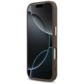 Puzdro Guess pre iPhone 17 Pro HC 4G PU S VEĽKÝM 4G CLASSIC LOGO GD hnedé