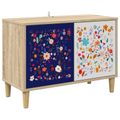 vidaXL TV skrinka MAINZ 69 x 33 x 50 cm Sonoma Kompozitné drevo