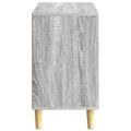 vidaXL Servírovacia skriňa Sivá sonoma 89 x 34,5 x 60 cm