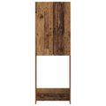 vidaXL Toaletná skriňa BREDA Staré drevo 66 x 25,5 x 190 cm