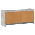 vidaXL TV skrinka 102 x 33 x 47 cm Betónovo sivá Kompozitné drevo