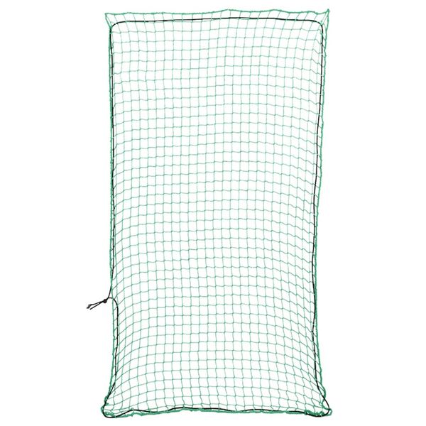 vidaXL Sieť na prívesný vozík s elastickým lanom, zelená 4x2 m, PP