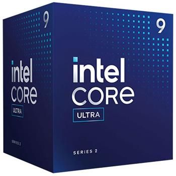 INTEL Core Ultra 9 285 / Arrow Lake / LGA1851 / max. 5,6GHz / 8P+16E/24T / TDP 182W / BOX vč. chladiče Procesor, 24 jader, 24 vláken, max. 5,6GHz, 40MB, LGA1851, Intel Graphics, max. 182W TDP, BOX s chladicem
