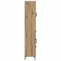 vidaXL Highboard 2 ks Remeselný dub 69,5 x 34 x 180 cm