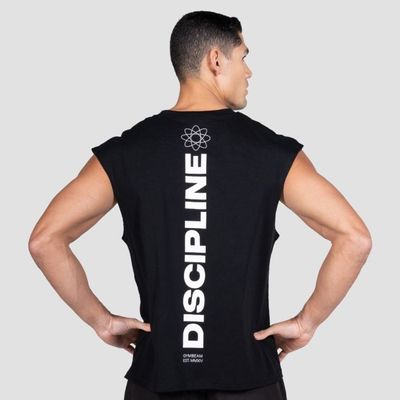 Tielko Discipline Black - GymBeam, veľkosť S