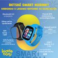 Detské smart hodinky Kiddoboo x Lagenio WatchMe 4G Blue/Black