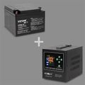 Zdroj záložný KEMOT PROsinus 800 URZ3405-LFP 500 W 12 V + BATERIE