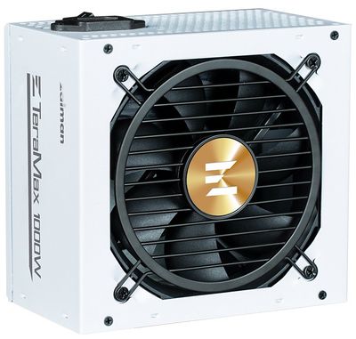 Zalman zdroj ZM1000-TMX2 WH/ 1000W / ATX3.0 / active PFC / modulárny / 80 Plus Gold / biely Zdroj, ATX, 1000W, aktívny PFC, 120mm ventilátor, 80PLUS Gold (ZM1000-TMX2 WH)