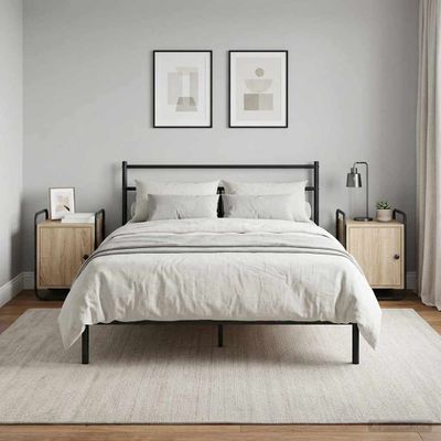 vidaXL Nočný stolík 2 ks Dub sonoma 35 x 36,5 x 50 cm Kompozitné drevo
