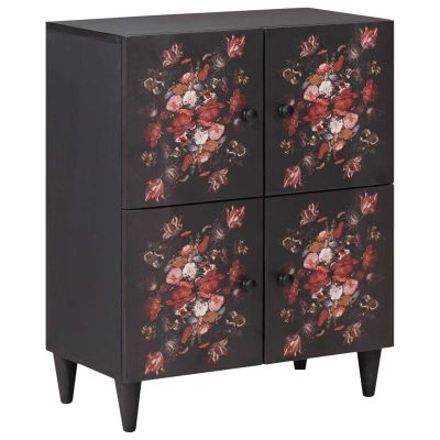vidaXL Úložné skrine Viacfarebný 60 x 33,5 x 75 cm Masívne mango drevo