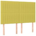 vidaXL Boxspring posteľ s matracom zelená 140x190 cm látka