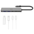 HAMA Hub, USB-C Dokovacia stanica, PD 100W