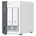 QNAP TS-216G (4core 2,0GHz + NPU, 4GB RAM, 2x SATA, 1x GbE, 1x 2,5GbE, 2x USB 2.0, 1x USB 3.2) Sítové úložište NAS, 2× 2,5"/3,5" SATA III, quad-core 2,0GHz, 4GB RAM, 2× LAN, 2× USB 2.0, 1× USB 3.2 Gen1, bílé