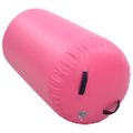 vidaXL Nafukovací gymnastický valec s pumpou 120x75 cm PVC ružový
