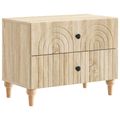 vidaXL Nočný stolík Dub sonoma 62 x 34,5 x 48 cm Kompozitné drevo
