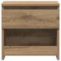 vidaXL Nočné skrinky 2 ks Dub Artisan 40x30x39 cm Drevo