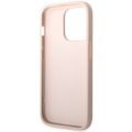 Puzdro Guess pre iPhone 15 Pro Max 6,7" GUHCP15X4GMGPI ružové tvrdé puzdro 4G Big Metal Logo