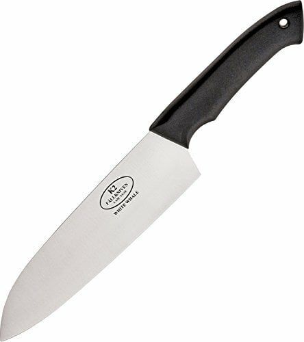 Fällkniven K2 Santoku kuchynský nôž 17,5 cm, čierna, Thermorun