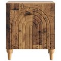 vidaXL Nočný stolík 2 ks Staré drevo 43 x 34,5 x 50 cm