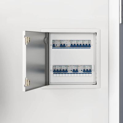 vidaXL Access Panel Biela 33,5 x 33,5 x 3 cm Oceľ