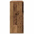 VidaXL Príborník Old Wood 88x30x70 cm Engineered Wood