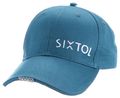 Kšiltovka s LED svetlom B-CAP 25lm, nabíjacia, USB, univerzálna veľkosť, modrá SIXTOL