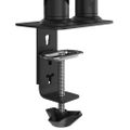 vidaXL Rameno na dva monitory pre max 27 palcov pružinu obrazovky 20kg