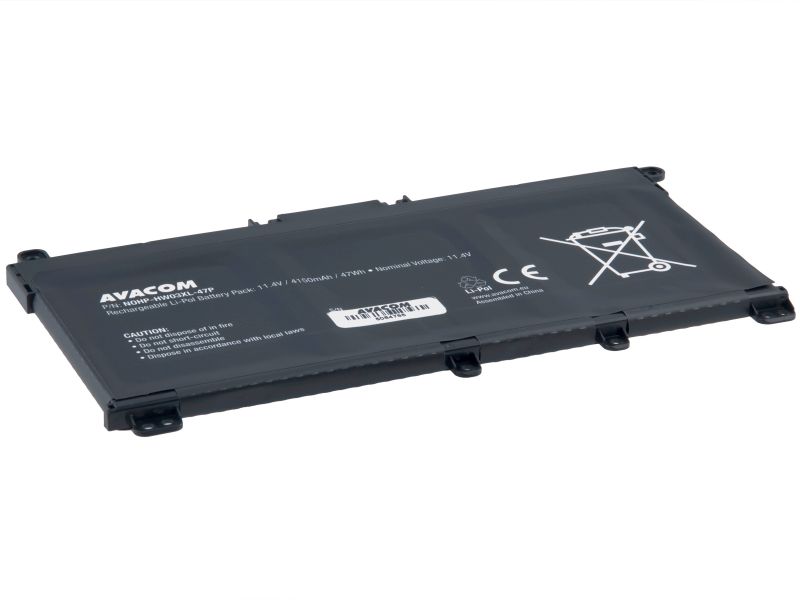 AVACOM batéria pre HP 255 G8, G9, 470 G8, G9 Li-Pol 11,4 V 4150mAh 47Wh - HW03XL