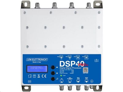 LEM DSP40 PRO+ 4G/5G programovateľný DVB-T/T2 zosilňovač