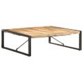 vidaXL Konferenčný stolík 120x120x40 cm, surové mangové drevo